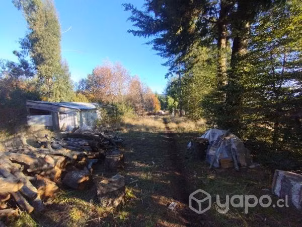 Parcela vista al volcán Villarrica