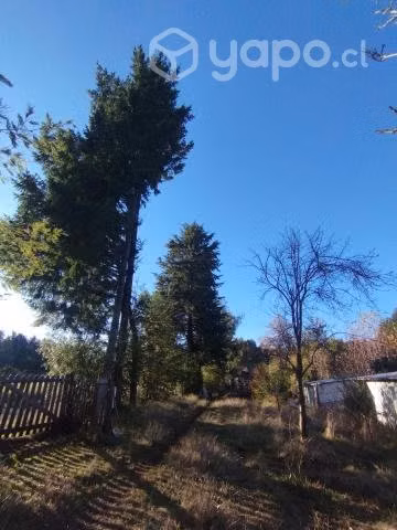 Parcela vista al volcán Villarrica