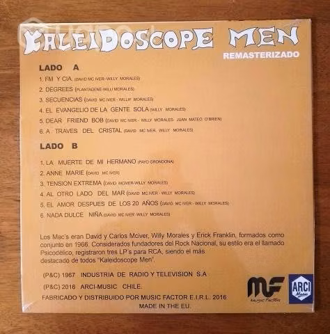 Vinilo Los Mac's "Kaleidoscope Men"