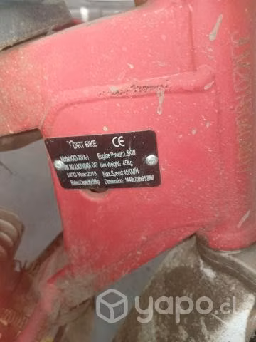 Moto para niño