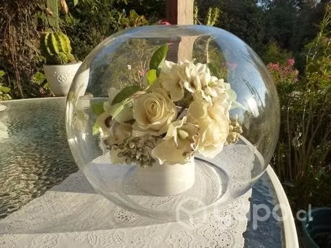 Florero Pecera XL con Flores - Imagen 3