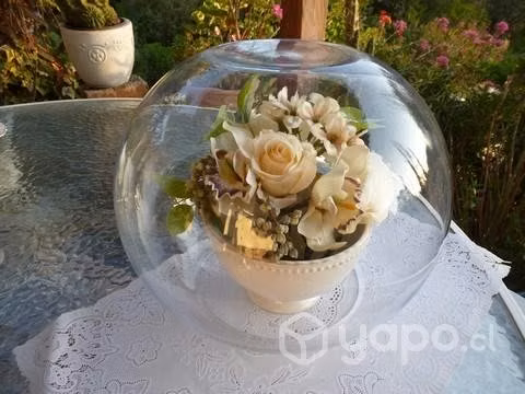 Florero Pecera XL con Flores - Imagen 6