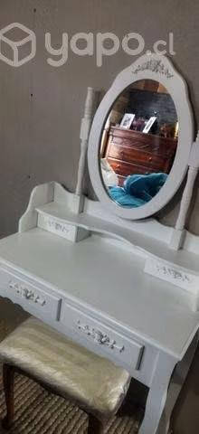Tocador color blanco