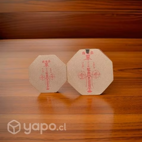 Espejo de bagua (2x1) Con diseño Feng Shui Chino.