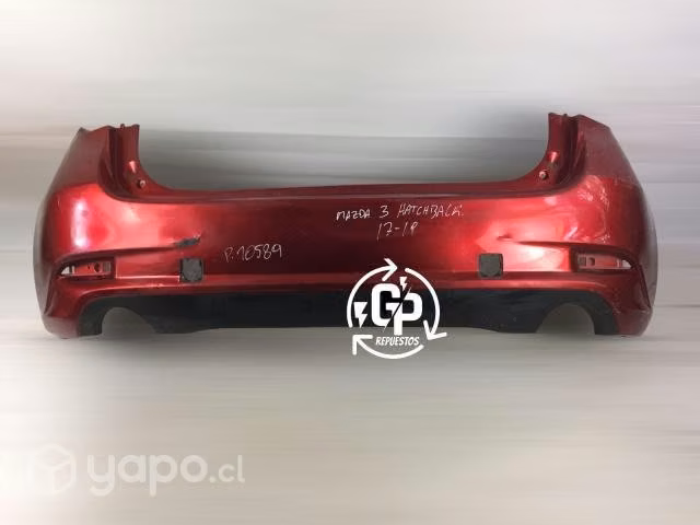 Parachoque trasero Mazda 3 sport 2017 2019