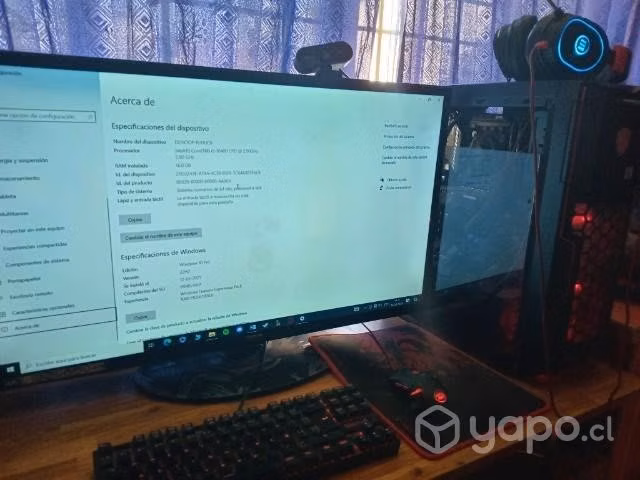 Pc gamer gama media-alta (precio conversable)
