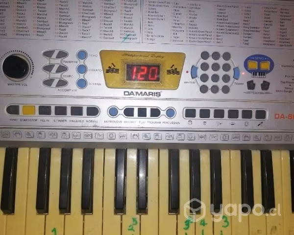 Teclado Damaris