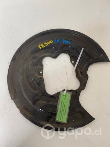 Proteccion disco freno tras izq (FE300) Explorer