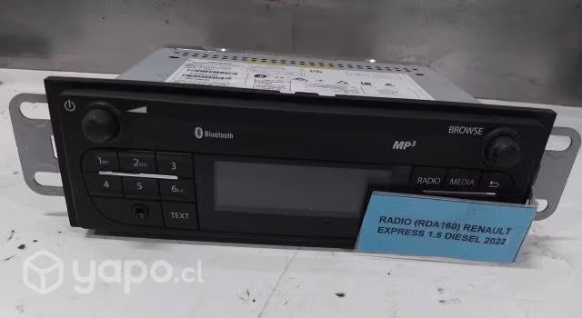 Radio (RDA160) Renault Express 1.5 Diesel 2022