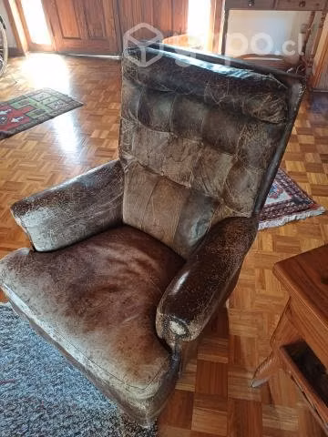 Berger, poltrona de cuero