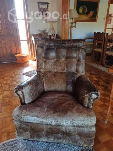 Berger, poltrona de cuero