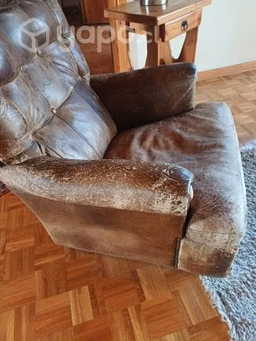 Berger, poltrona de cuero