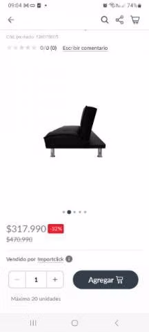Futon Sofa cama