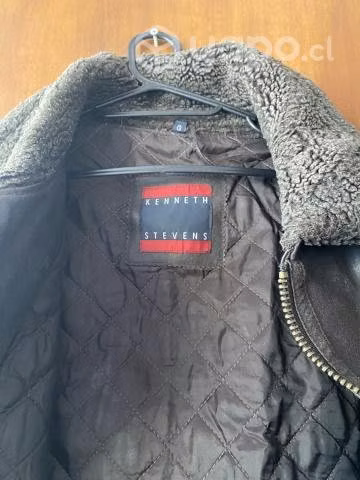 Chaqueta aviadora de cuero