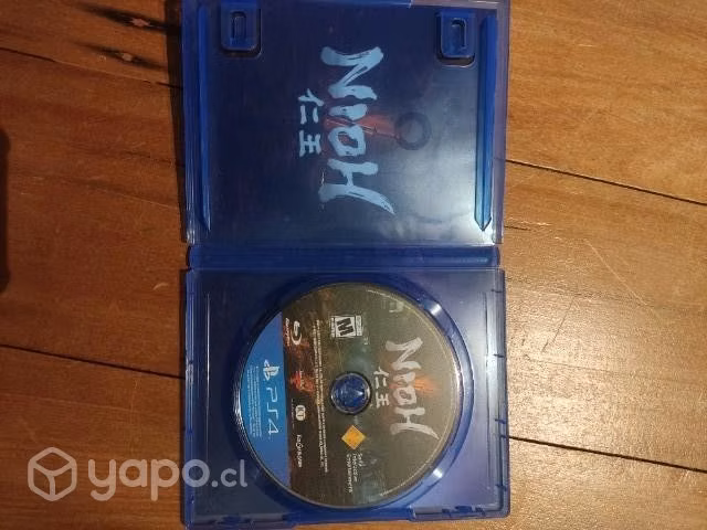 NIOH y UNCHARTED 4 PS4