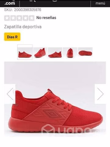 Zapatos deportivos ubro talla 43 (nuevos)