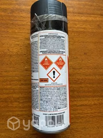 Pintura para llantas, Negro Mate - Imagen 2
