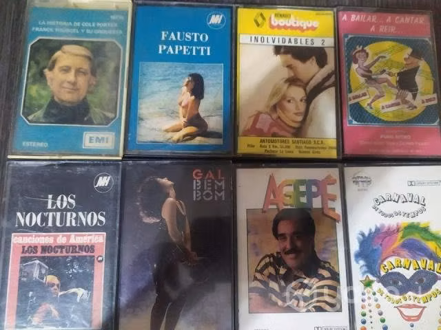 Lote de 8 Cassettes