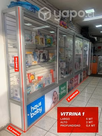 Vitrinas para tu local