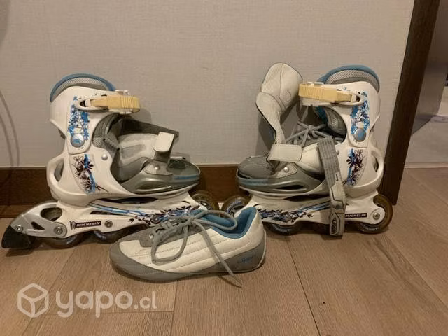 Patines Roller marca Ukan. Zapatilla desmontable