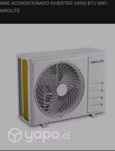 Aire acondicionado inverter airolite 24.000 BTU