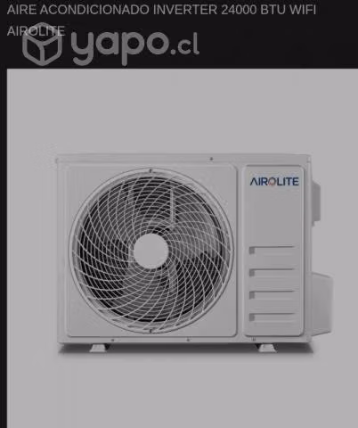 Aire acondicionado inverter airolite 24.000 BTU