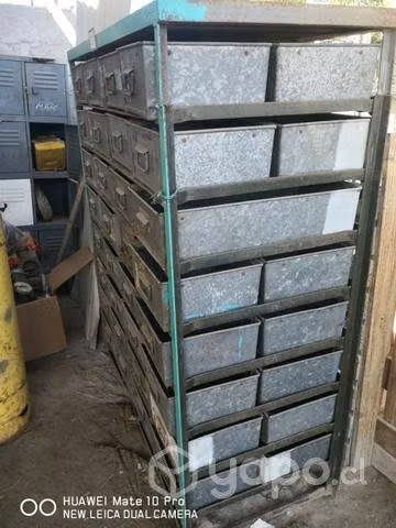 Cajonera estante industrial metalica