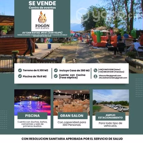 Centro de Eventos "EL FOGÓN" SAN RAFAEL