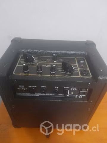 Mini amplificador de guitarra VOX ingles 15W