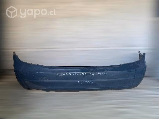 Parachoque trasero mercedes benz c class 2010