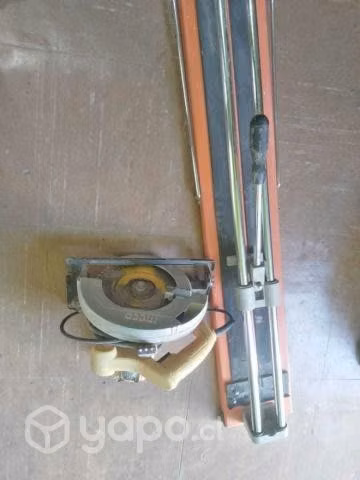 cortadora ceramica + cierra circular