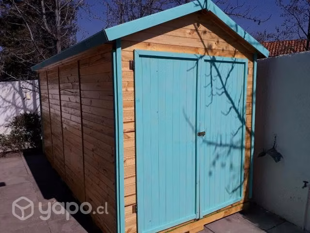 Bodegas, almacenamiento, bodega de madera, jardin - Imagen 3