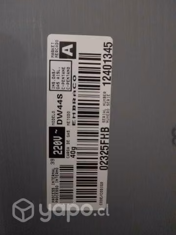 Refrigerador Fensa No Frost 400 litros DW44S