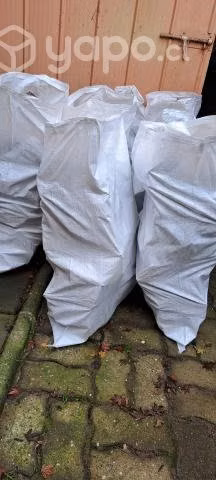 Leña de HUALLE en sacos de 50kg