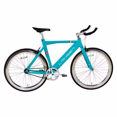 Bicicleta urbana dynamic celeste aro 28 - LAHSEN