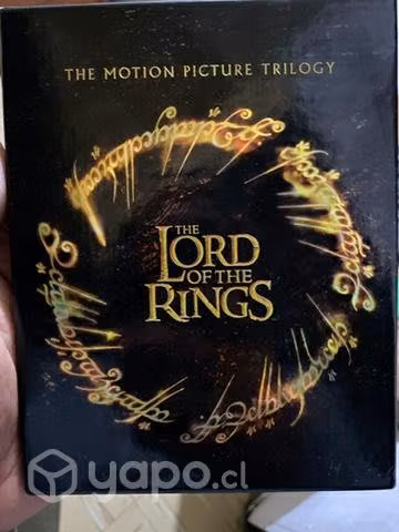El señor de los anillos edición DVD/Blu-ray