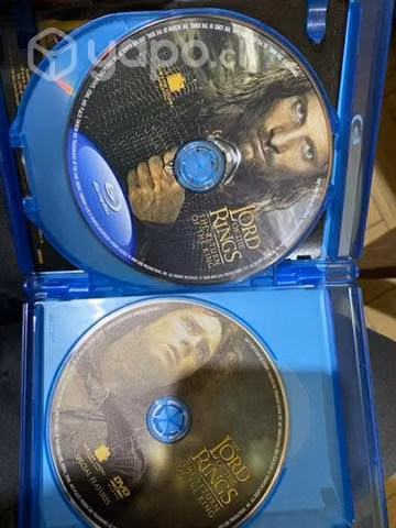 El señor de los anillos edición DVD/Blu-ray