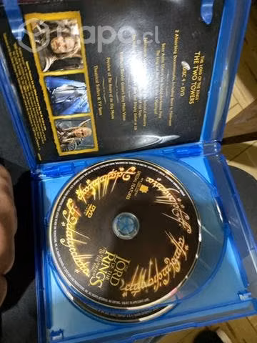 El señor de los anillos edición DVD/Blu-ray