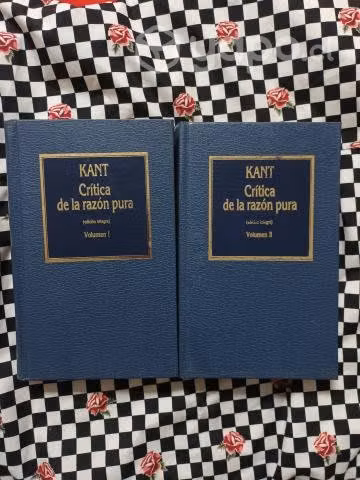 Crítica de la razón pura Vol I y II de Kant