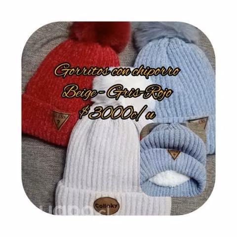 Gorros chenill