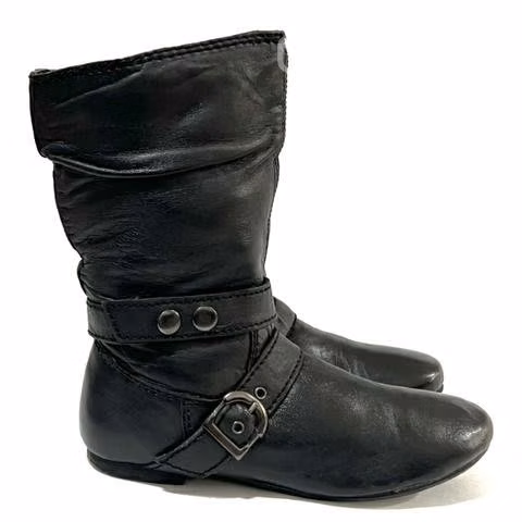 Botín de Cuero Marca Regatta Confort N*36 Negro