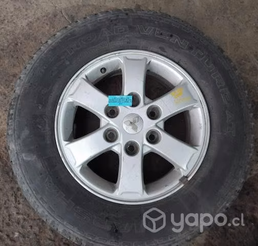 Llanta aluminio C/Neum 205 R16C (MLL014) L200 2.5
