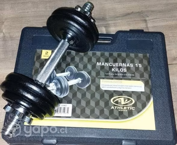 Set mancuernas 15 kilos - Imagen 2