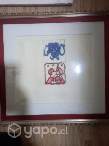 Grabado de Lankid 40 ×40 aprox.