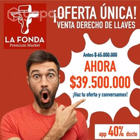 SE VENDE DERECHO DE LLAVES