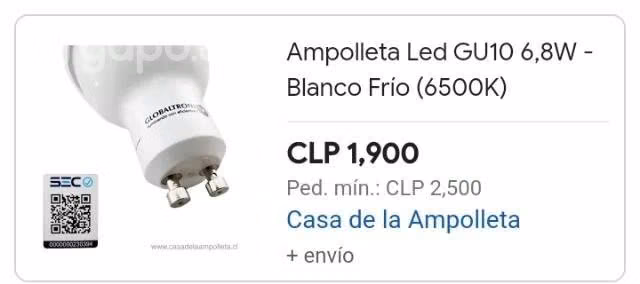 Barra tubo de 3 luces - Imagen 2