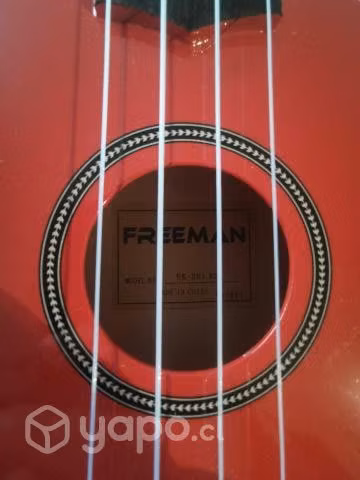 Ukelele soprano Freeman naranjo - Imagen 2