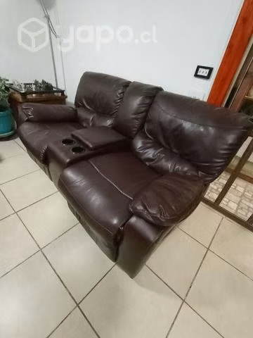 Dos sofás dobles reclinables, EXCELENTE ESTADO
