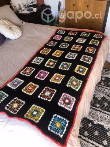 Piecera Manta Hecha a Mano - Imagen 3
