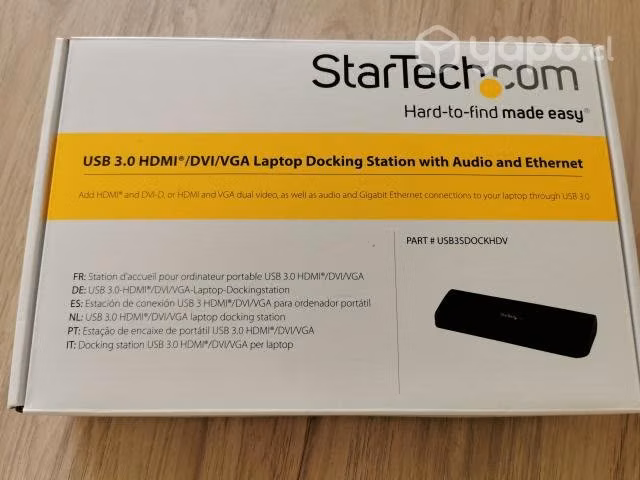 Docking Station Startech USB, HDMI, DVI, VGA - Imagen 2